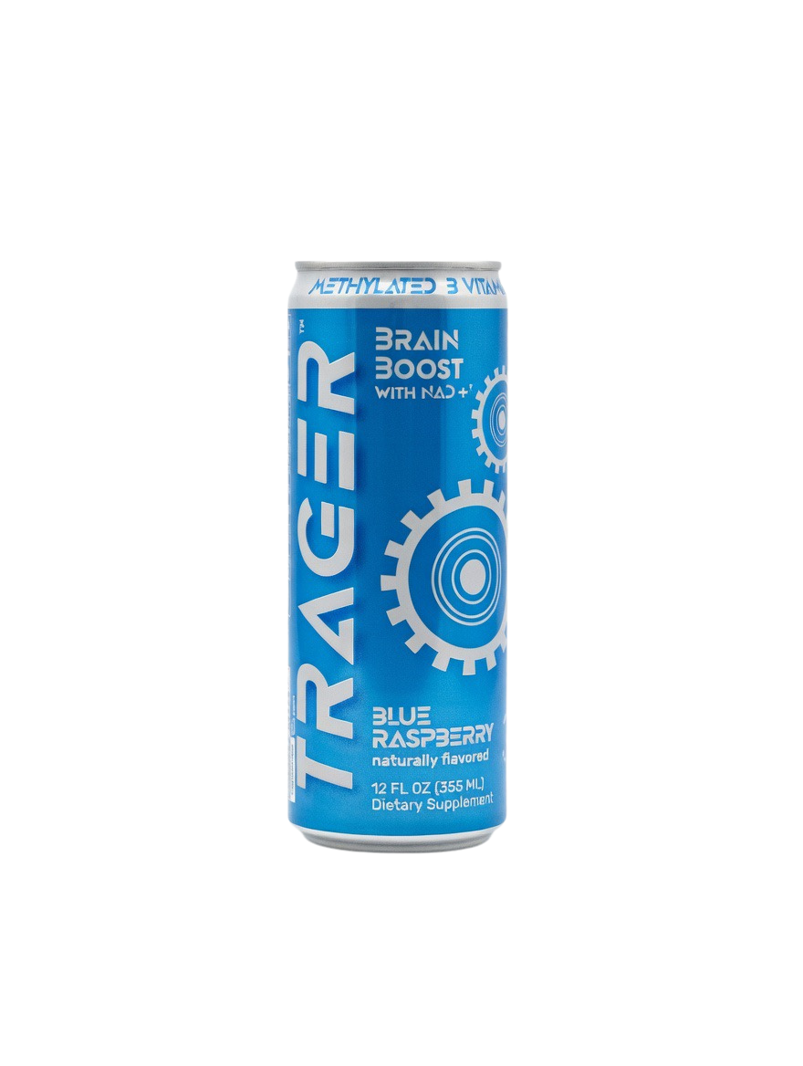 Trager Blue Raspberry 12 oz cans, 12-pack